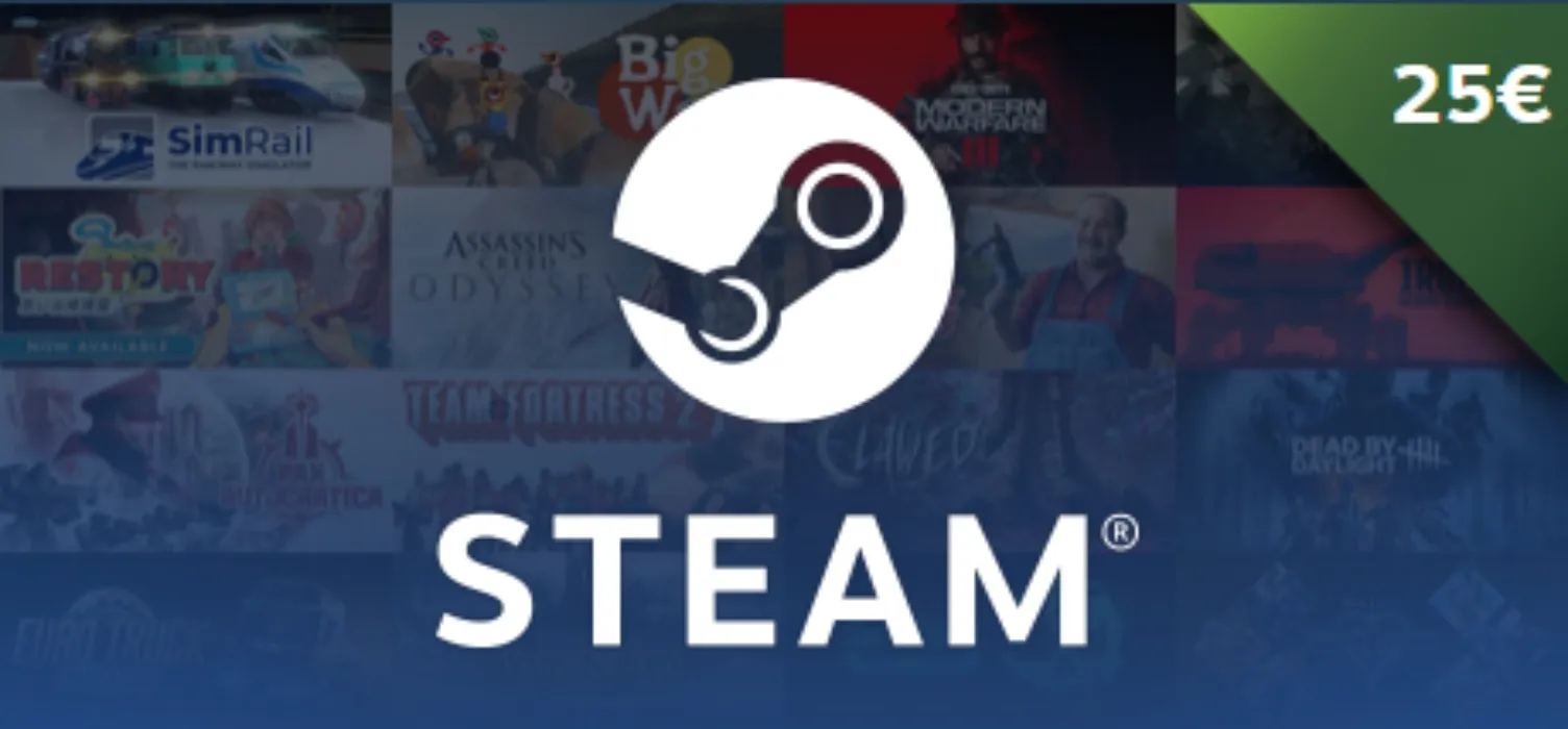 Steam Gift Card 25€