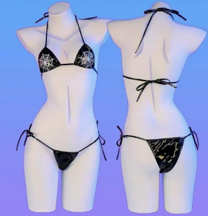 Halloween Micro Bikini Cosplay Lingerie set