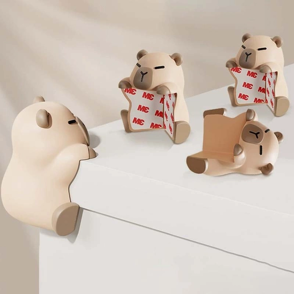4PCS Capybara Edge Protector Cute Capybara Decor Corner Guards