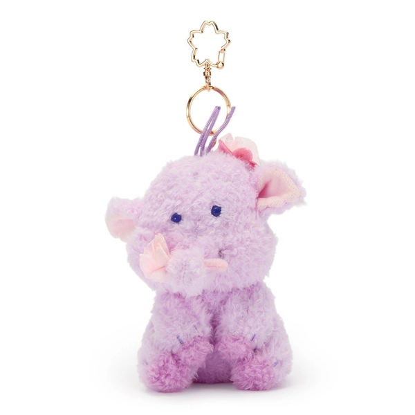 Lumpy Sakura Plush Keychain – Winnie the Pooh – Disney Store Japan
