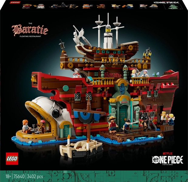 LEGO® ONE PIECE Het Drijvende Restaurant Baratie - 75640