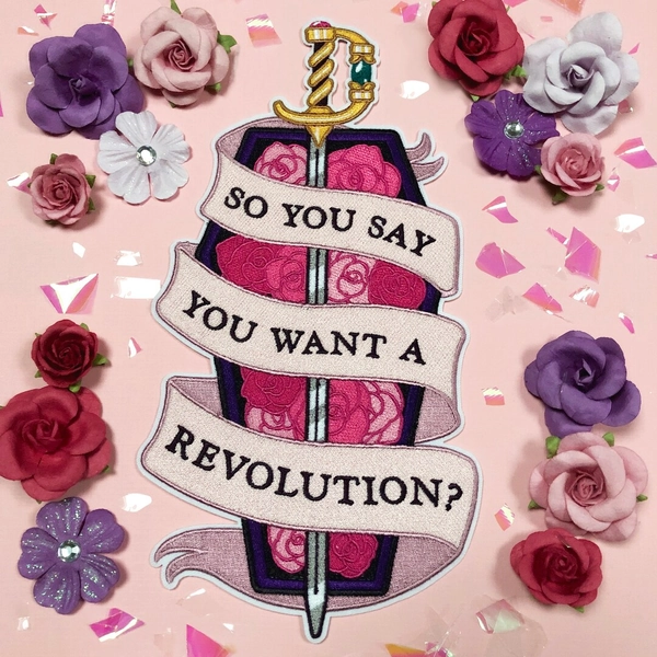 PREORDER: Revolution Back Patch - Etsy