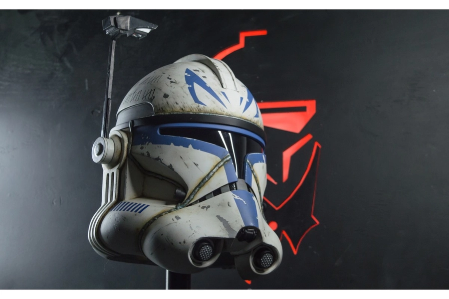 Captain Rex 501st Legion Clone Trooper Phase 2 Helmet ROTS 