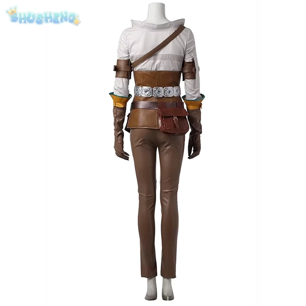 XT8Game Witcher 3 Wild Hunt Cirilla Fiona Elen Riannon Cosplay Ciri Costume Halloween Party high-quality Complete set cloth@XT6！ - AliExpress 