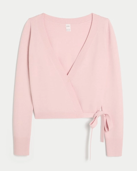 Gilly Hicks Sweater-Knit Multi-Way Wrap Top