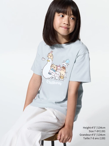 Kids Chiikawa UT Graphic T-Shirt | UNIQLO CA