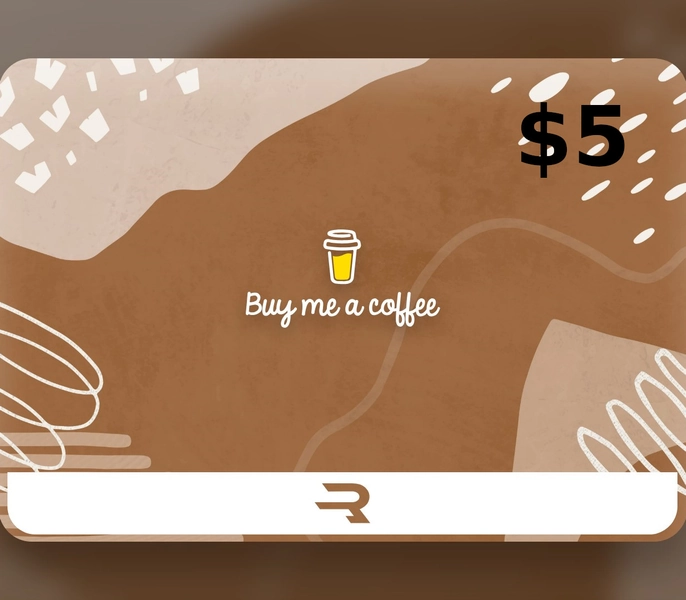 Rewarble Buy Me a Coffee USD 5 Gift Card
