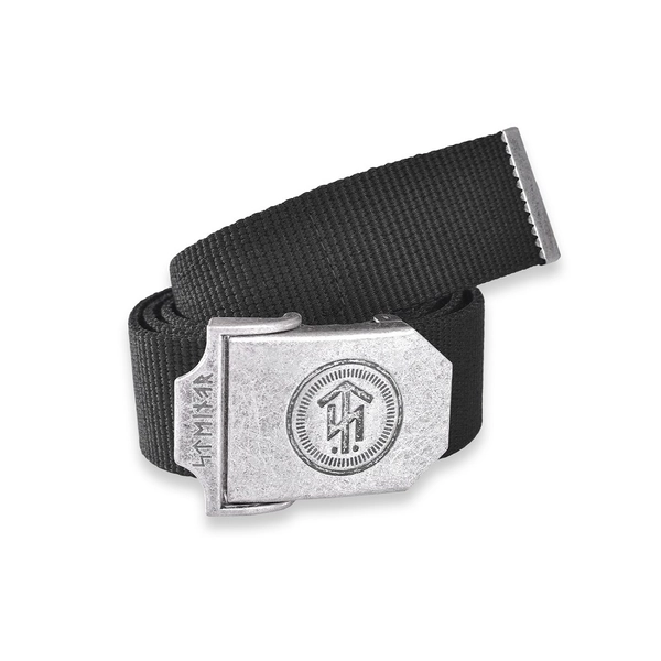FABRIC BELT NARVIK | 110 cm length | anthra | 1600NAR-130-110