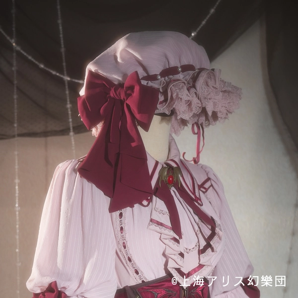【コラボ商品】東方Project × HoshibakoWorks レミリア・スカーレット フリルキャップ | HoshibakoWorks powered by BASE
