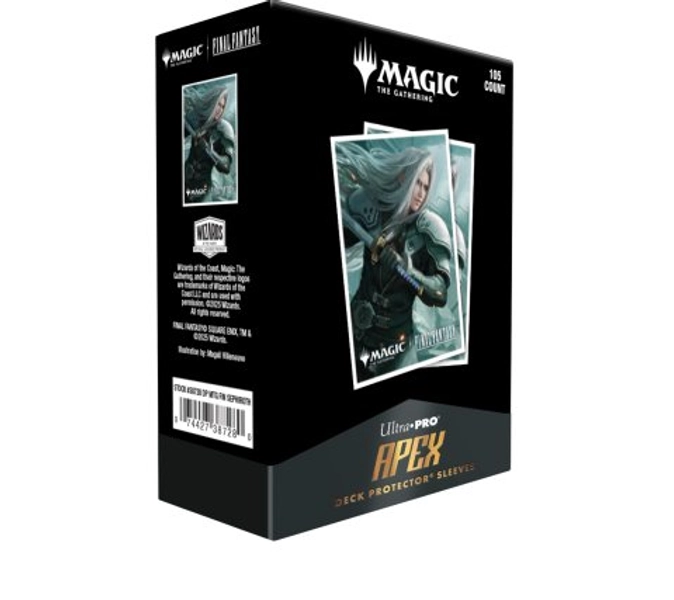 ⭐ Ultra Pro Magic: the Gathering - Final Fantasy APEX Sleeves: Sephiroth (100 pieces) - Ultra Pro | Bazaar of Magic