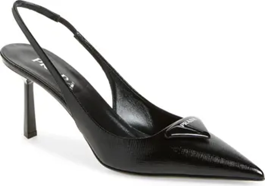 Modellerie Pointed Toe Slingback Pump