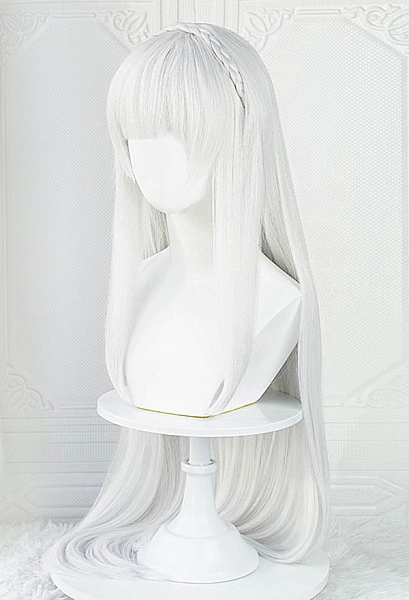 Emilia Re Zero Starting Life in Another World Cosplay Wig