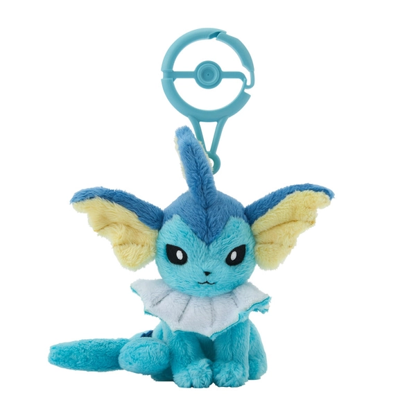 Plush with Carabiner Vaporeon Pokémon