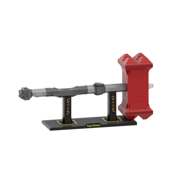 Dragon Warhammer - LIFE SIZE | osrsbricks