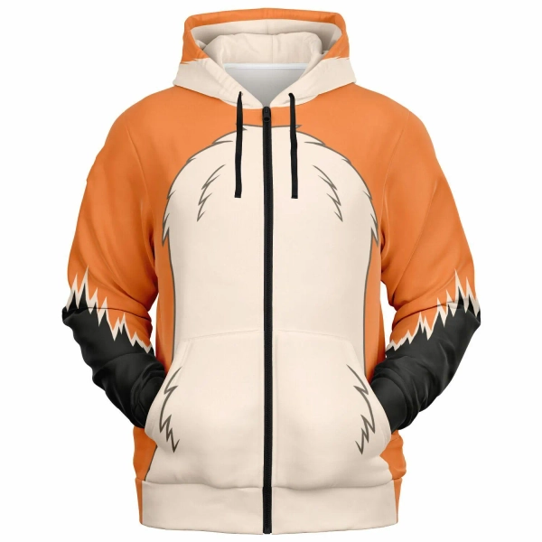 Fox Zip-Up Hoodie