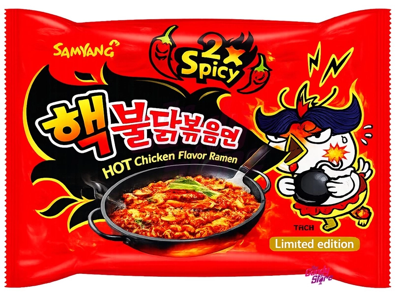 10x Samyang Buldak 2x spicy chicken ramen noodles