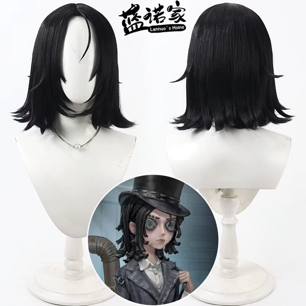 Anime Identity V Lanternist Cos Cosplay Wig Halloween Carnival Party Props Synthetic Hair Heat Resistant Fiber + Wig Cap - AliExpress 200000532