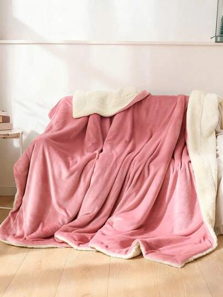 Rosy pink - Throw Blanket, Soft Cozy