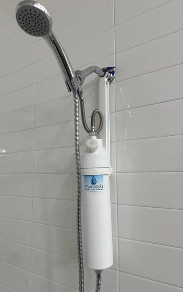 ShowerStick Shower Water Softener