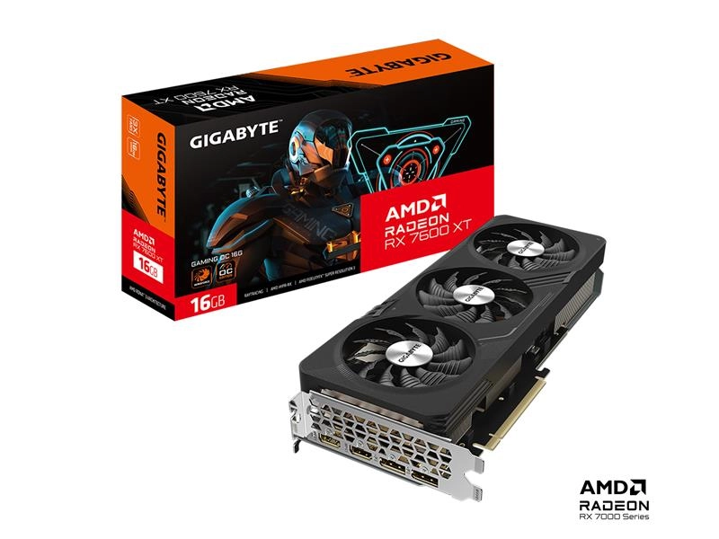 GIGABYTE Radeon RX 7600 XT GAMING OC 16G