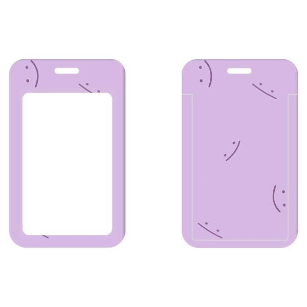 Ditto ID Card Holder Meme Ditto Badge Holder Keychain