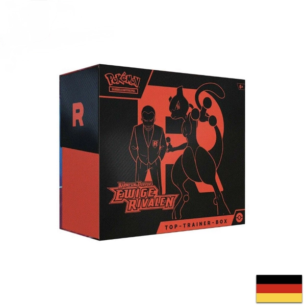 Pokemon Top Trainer Box Karmesin & Purpur Ewige Rivalen NEU OVP deutsch