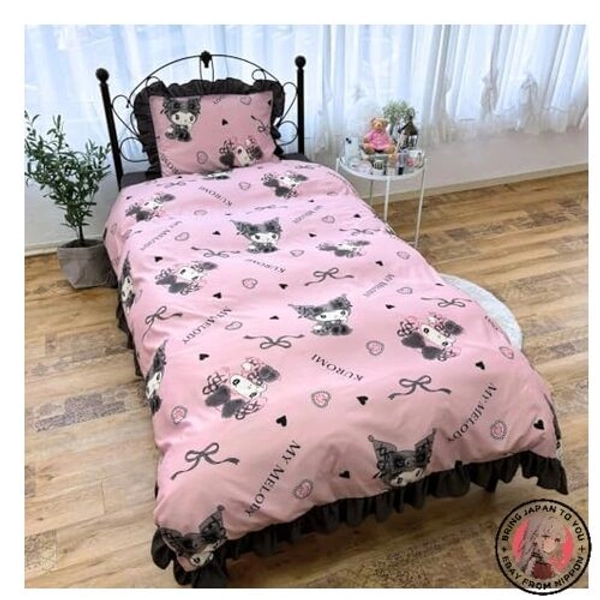Kuromi and My Melody 3-Piece Duvet