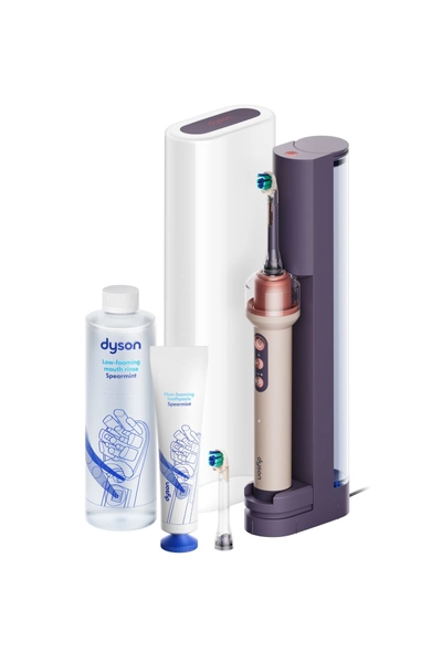Dyson CameraJetβ’ electric toothbrush with flosser (Ceramic pink)