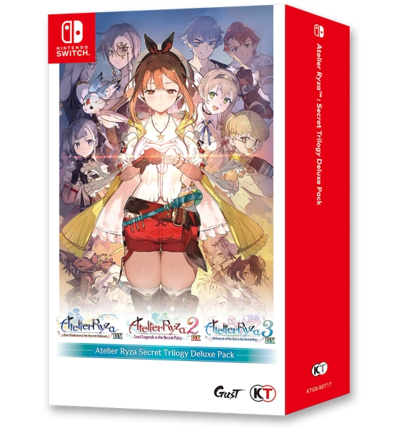 Atelier Ryza Secret Trilogy DX (Multi-Language) (Cover - English)