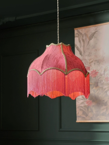 Pink Arabella Easy Fit Pendant Lamp Shade