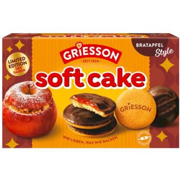 Griesson Soft Cake der Saison Bratapfel Style 2x150g