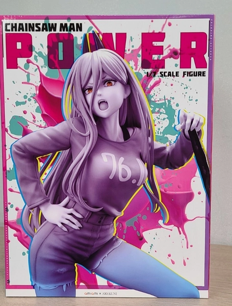 Amakuni Chainsaw Man Power 1/7 Scale Figure Statue Anime Series Approx. 10 Inch