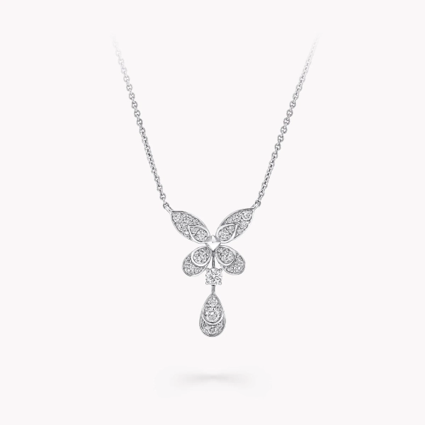 Butterfly Diamond Pendant 