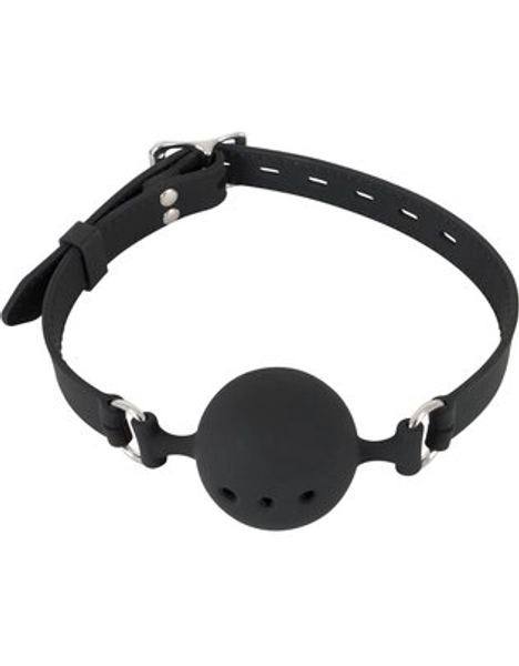Bad Kitty black silicone ball gag