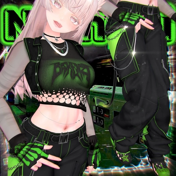 [セール中]✨BECKENZI NeonOni💚👺[21+アバタ/Avatars]