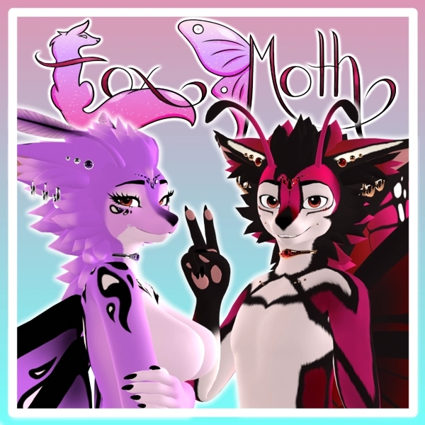 The Fox Moth V1.0 (PC, Quest, Face Tracking) by Darbi on Jinxxy