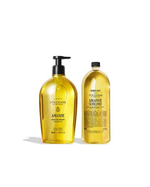 Almond Shower Oil Duo