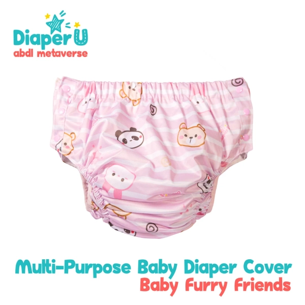 ABDL Baby Furry Friends Multi-purpose Baby Diaper Cover, Swim Diaper - Etsy