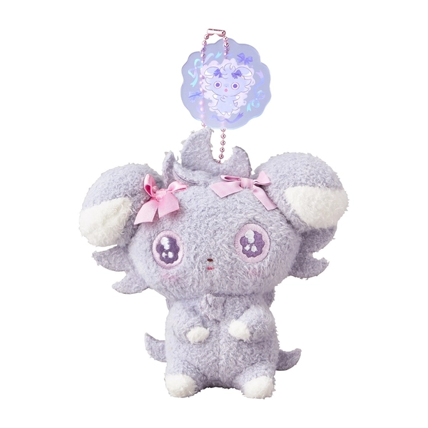 Pokemon Center Espurr Mascot Plush Don’t Attack Me with Acrylic Charm Japan 2026