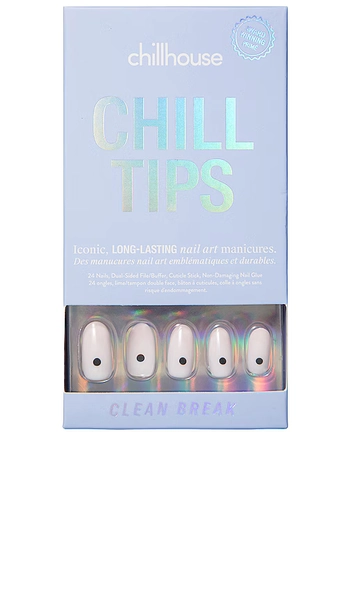 Chillhouse Clean Break Chill Tips Press-on Nails in Blush.