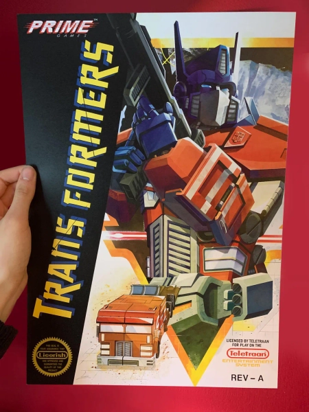 A4 / A3 Optimus Prime X Metal Gear Solid Wall Poster Art Print - Etsy UK