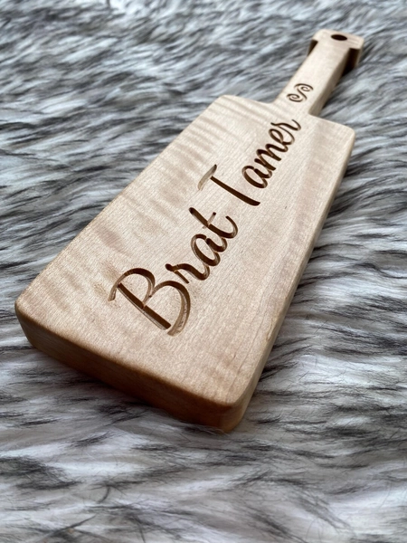 Handmade Spanking Paddle Curly Maple Impact Toy Adult Toy Hardwood Paddle for BDSM Impact Play and Sensation Play - Etsy
