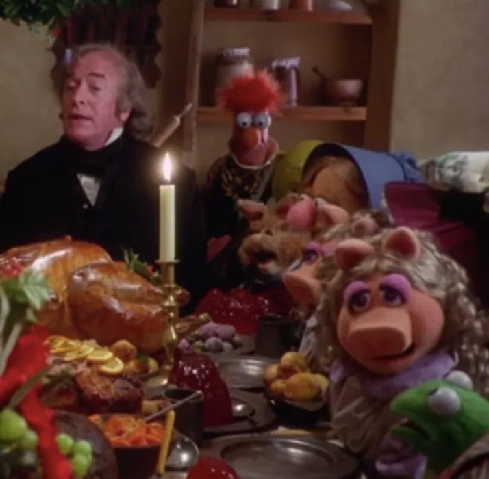 A Christmas Dinner for me and my Muppets