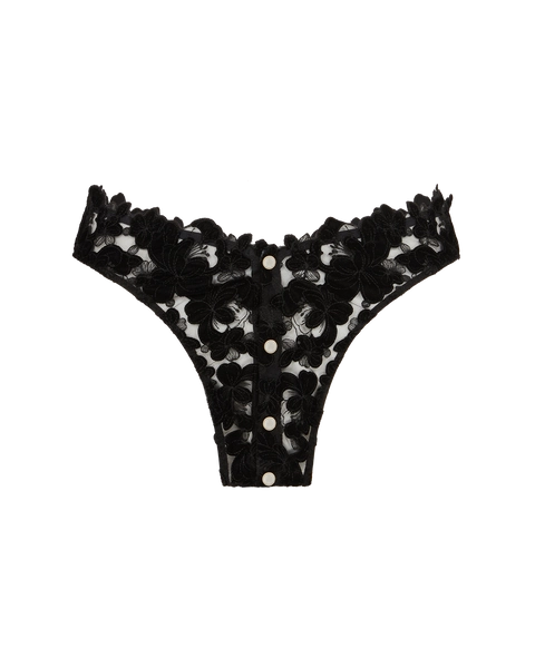 Arietta Thong in Black | By Agent Provocateur
