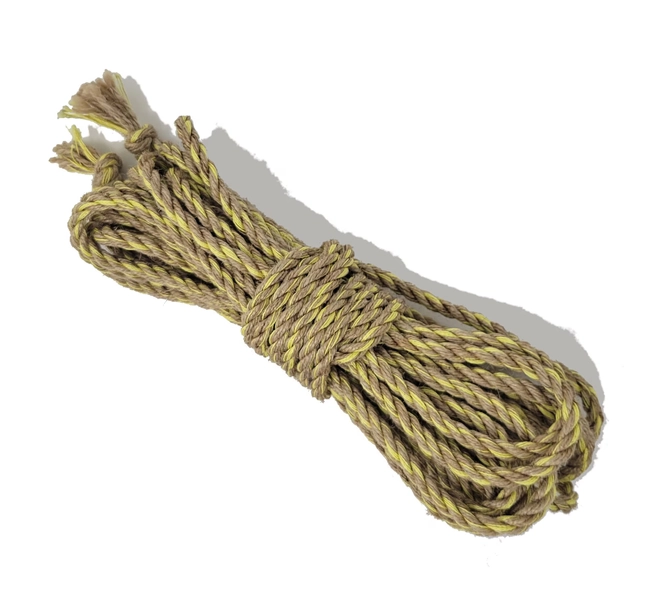 Reinforced jute rope