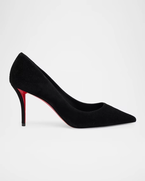 80mm Miss Z Suede Pumps