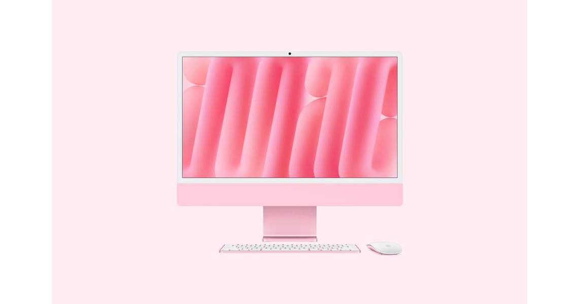 Pink iMac
