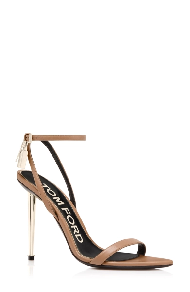 Padlock Pointy Toe Sandal