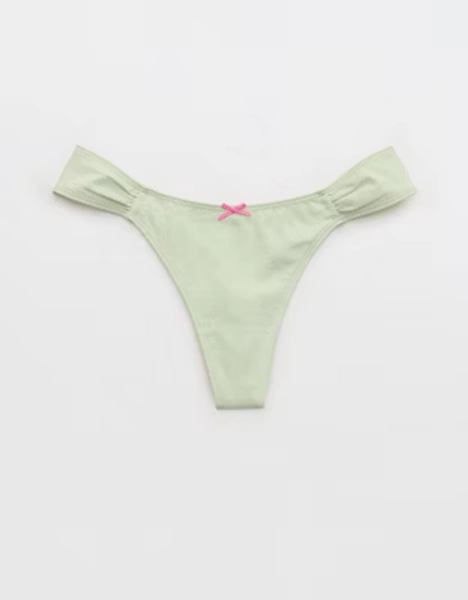 Superchill Cotton Ruched Pastel Green