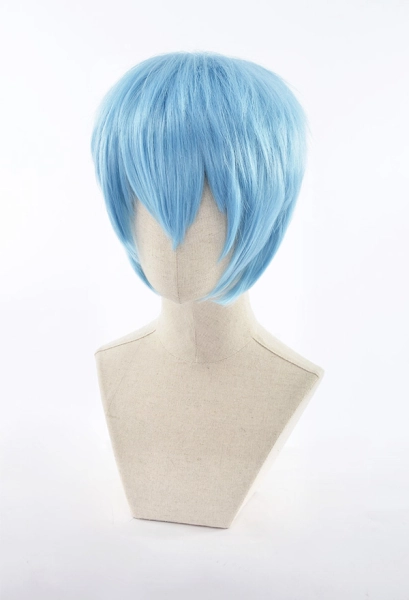 EVA Rei Anime Girl Short Blue Cosplay Wig